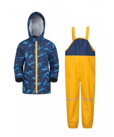 Raindrop Waterproof Jacket and Pants Set Mustard $24.91 Jackets