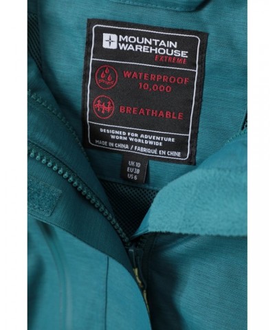 Bracken Melange Womens 3 in 1 Jacket Teal $35.00 Jackets