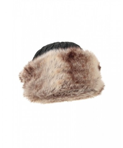 Womens Furry Hat Grey $12.50 Ski