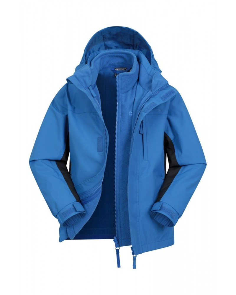 Cannonball 3 in 1 Kids Waterproof Jacket Cobalt $33.79 Jackets