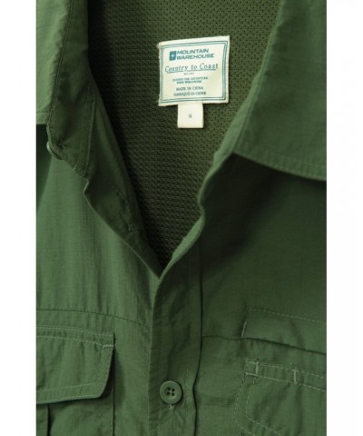 Navigator II Mens UV Shirt Khaki $23.99 Tops