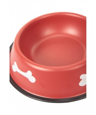 Printed Pet Bowl M/L Grey $10.25 Pets