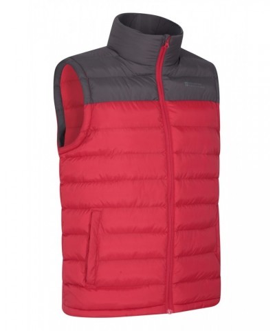 Seasons Mens Insulated Vest Red $17.15 Jackets