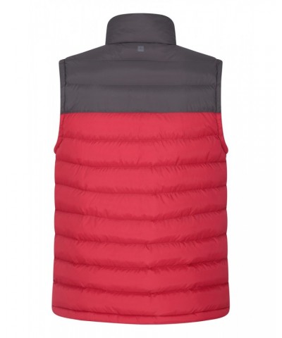 Seasons Mens Insulated Vest Red $17.15 Jackets