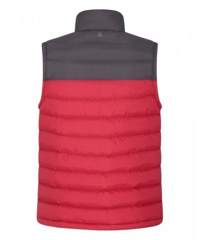 Seasons Mens Insulated Vest Red $17.15 Jackets