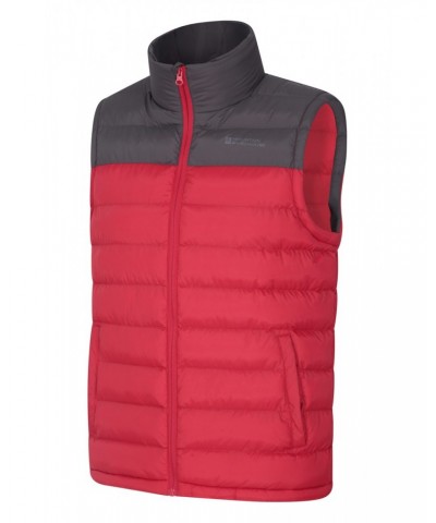 Seasons Mens Insulated Vest Red $17.15 Jackets