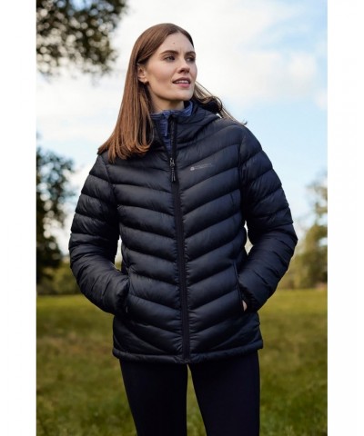 Seasons Womens Insulated Jacket Jet Black $35.69 Jackets