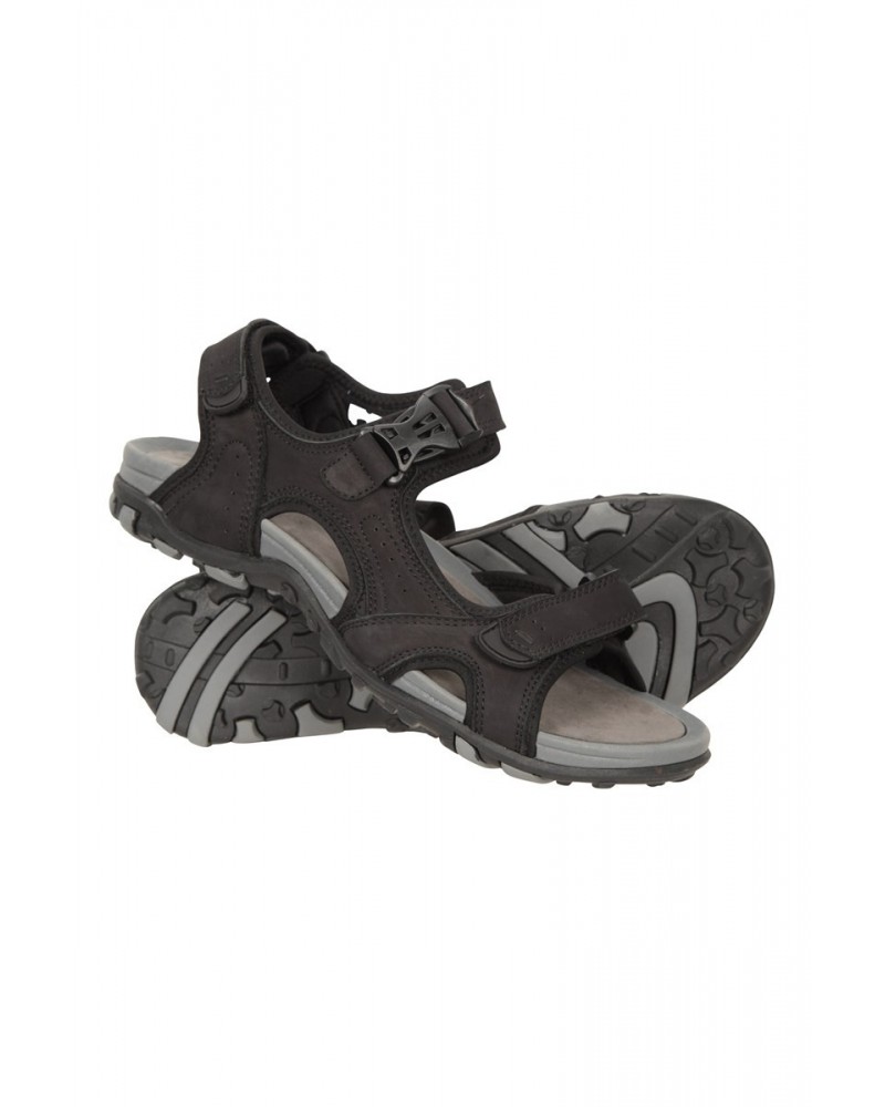 Rock Shore Mens Sandals Black $41.99 Footwear