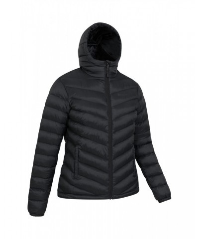 Seasons Womens Insulated Jacket Jet Black $35.69 Jackets