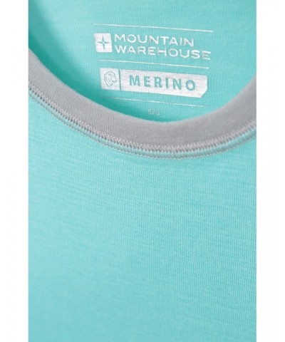 Merino II Kids Round Neck Base Layer Top Mint $17.48 Base Layers