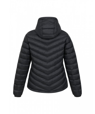 Seasons Womens Insulated Jacket Jet Black $35.69 Jackets