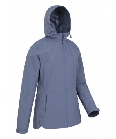 Vancouver Ultra-Lightweight Waterproof Womens Jacket Blue $22.35 Jackets