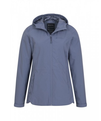 Vancouver Ultra-Lightweight Waterproof Womens Jacket Blue $22.35 Jackets