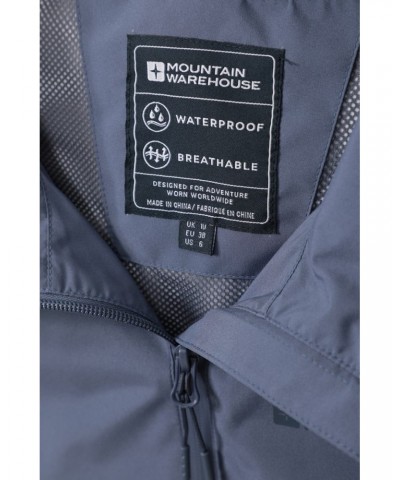 Vancouver Ultra-Lightweight Waterproof Womens Jacket Blue $22.35 Jackets