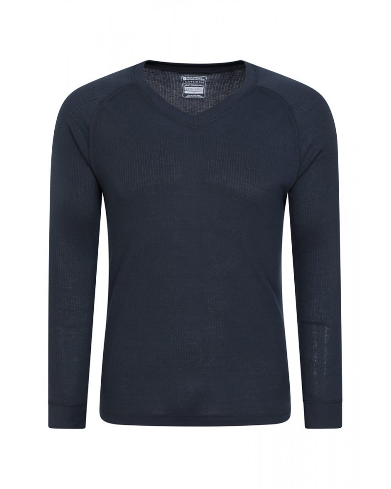 Talus Mens Thermal Top Navy $13.56 Active