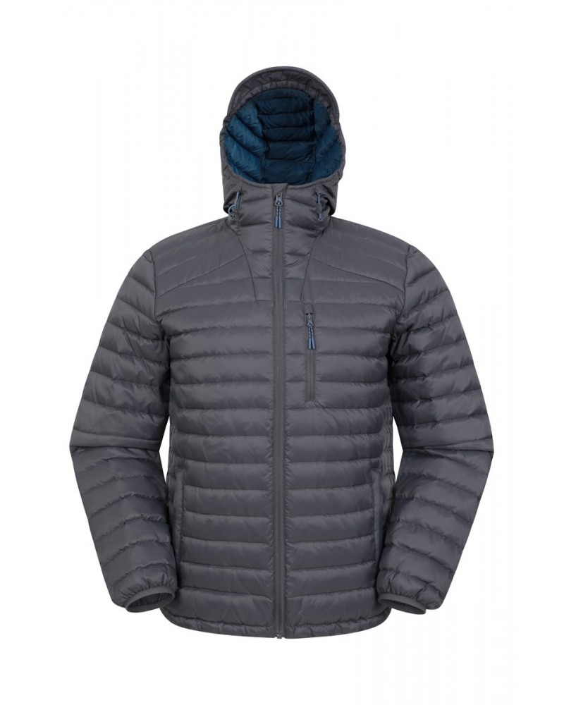 Henry II Extreme Mens Down Jacket Charcoal $43.20 Jackets