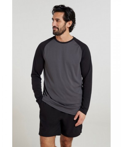 Endurance Mens Long Sleeved Top Black $12.75 Active