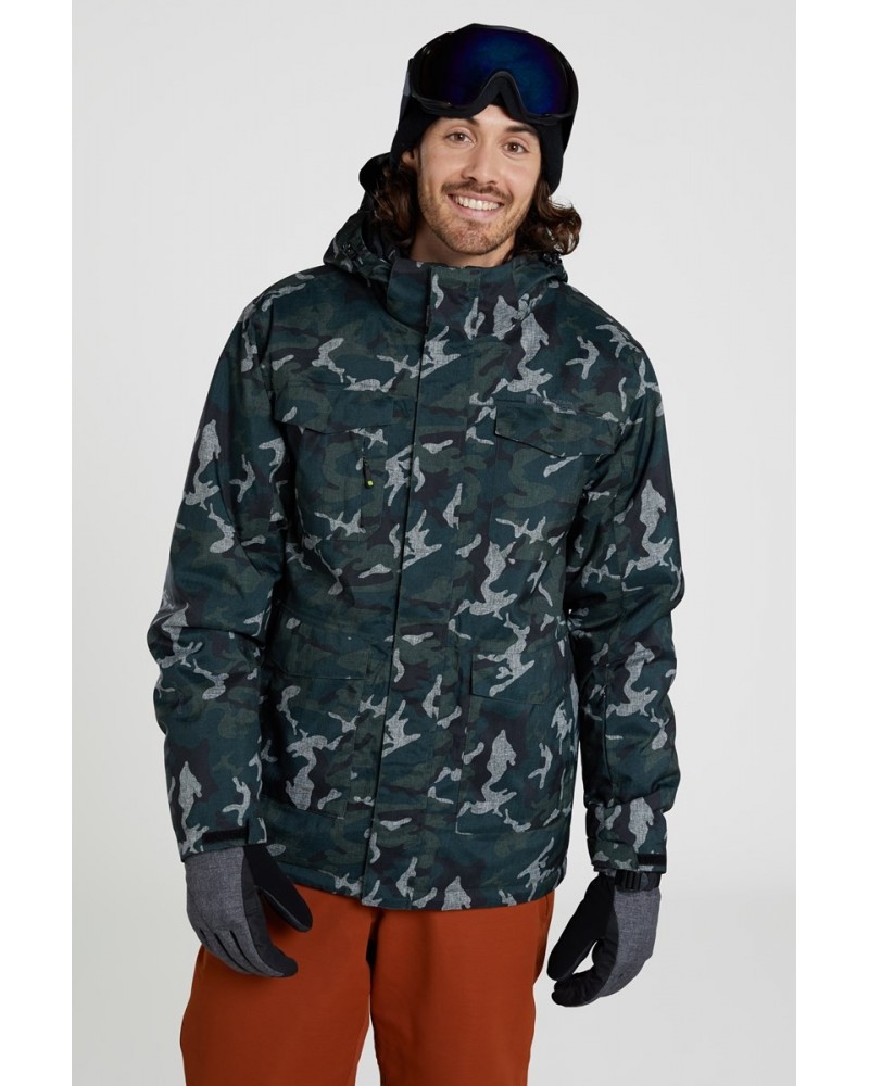 Summit Mens Ski Jacket Camouflage $47.99 Jackets