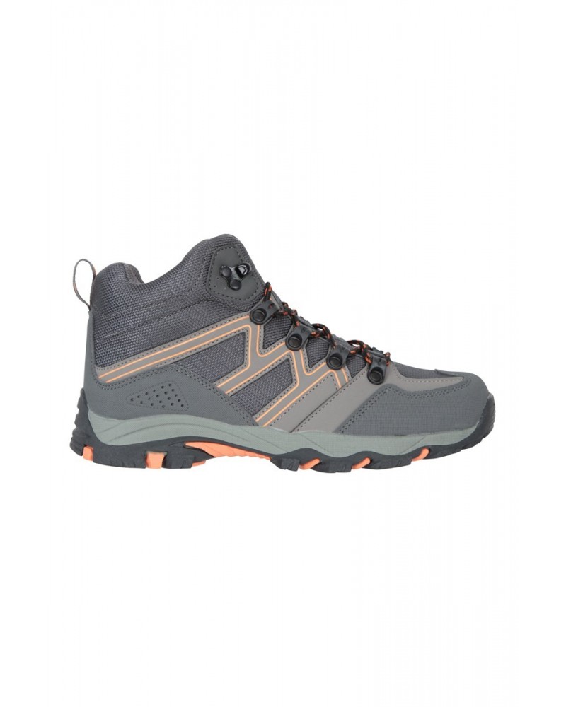 Oscar Kids Hiking Boots Dark Grey $22.50 Footwear