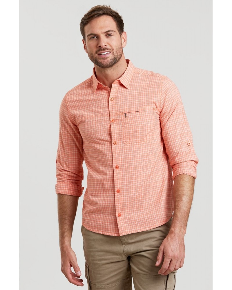 Adventure II Mens Shirt Orange $12.00 Tops