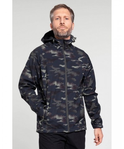 Exodus Printed Mens Showerproof Softshell Camouflage $36.39 Jackets