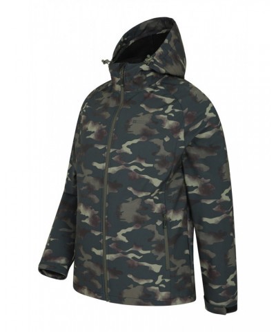 Exodus Printed Mens Showerproof Softshell Camouflage $36.39 Jackets