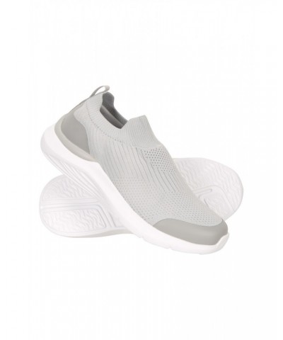 York Womens OrthoLite® Slip-On Shoes Light Grey $23.52 Footwear