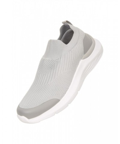 York Womens OrthoLite® Slip-On Shoes Light Grey $23.52 Footwear