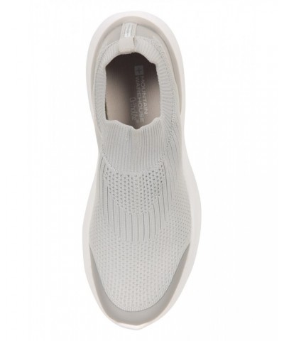 York Womens OrthoLite® Slip-On Shoes Light Grey $23.52 Footwear