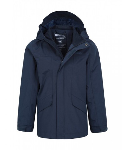 Solar Kids Waterproof Jacket Navy $20.25 Jackets