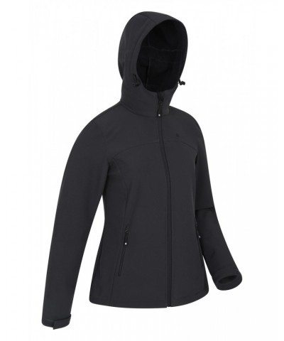 Exodus Womens Water Resistant Softshell Jacket Charcoal $28.70 Jackets