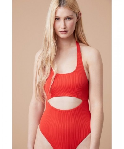 Dip Womens Swimsuit Red $18.00 Swimwear