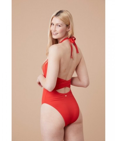 Dip Womens Swimsuit Red $18.00 Swimwear