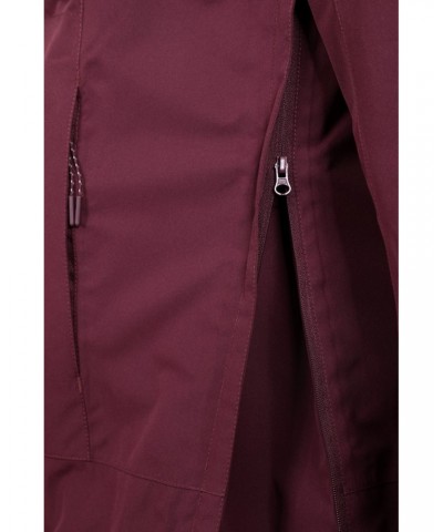 Arlberg Maternity 2.5 Layer Jacket Burgundy $25.50 Jackets