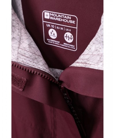 Arlberg Maternity 2.5 Layer Jacket Burgundy $25.50 Jackets