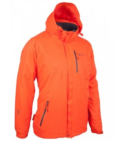 Bracken Extreme 3 in 1 Mens Waterproof Jacket Orange $46.50 Jackets