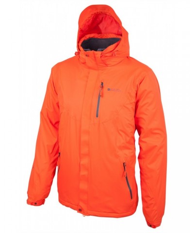 Bracken Extreme 3 in 1 Mens Waterproof Jacket Orange $46.50 Jackets