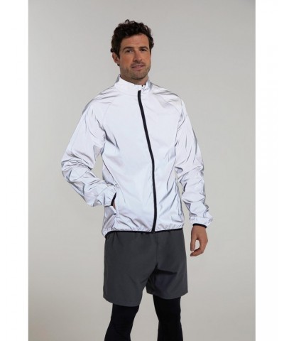 360 Reflective Mens Jacket II Silver $41.29 Active