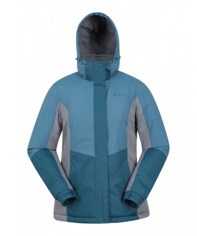 Moon Womens Ski Jacket Dark Teal $24.78 Jackets