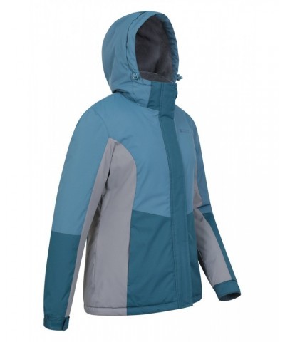 Moon Womens Ski Jacket Dark Teal $24.78 Jackets