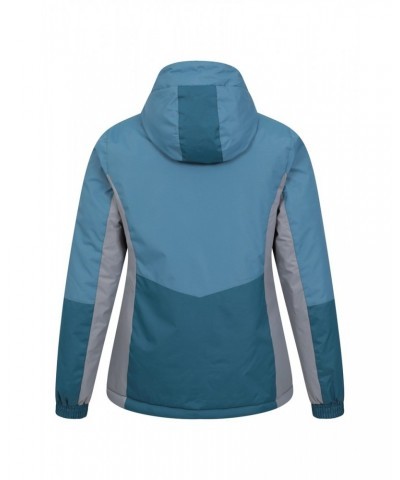 Moon Womens Ski Jacket Dark Teal $24.78 Jackets