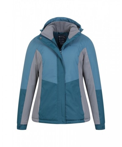 Moon Womens Ski Jacket Dark Teal $24.78 Jackets