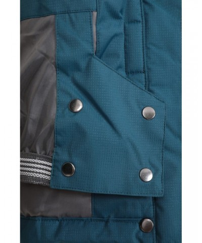 Moon Womens Ski Jacket Dark Teal $24.78 Jackets