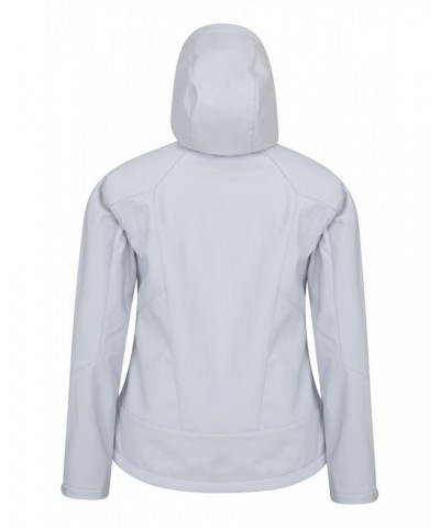 Helsinki Womens Recycled Softshell Jacket Grey $22.55 Active