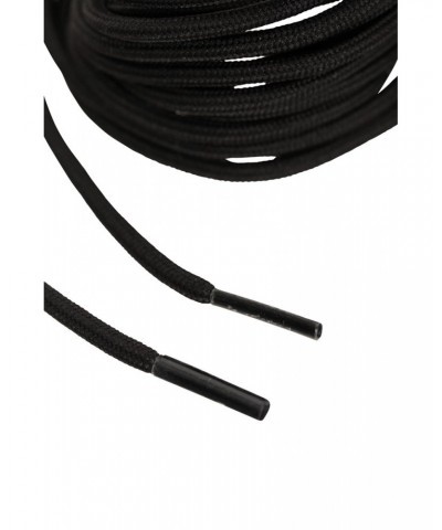 Round Shoe Laces 100cm Black $6.47 Footwear