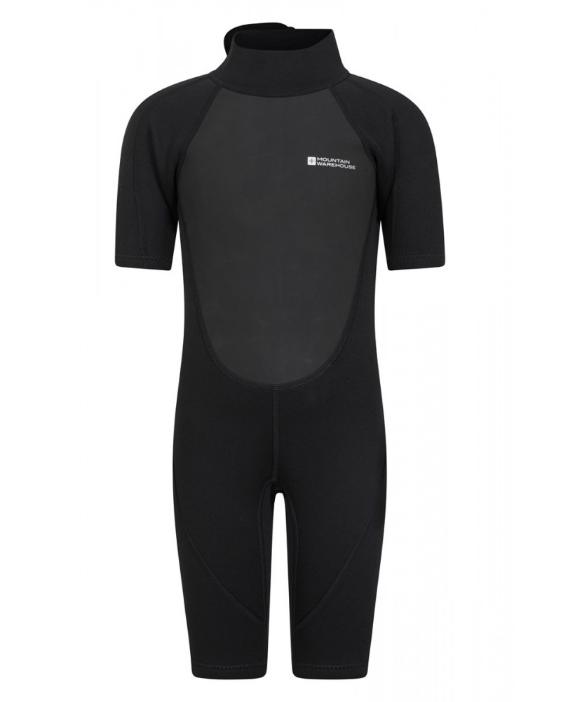 Kids Shorty 2.5/2mm Wetsuit Black $17.63 Swimwear