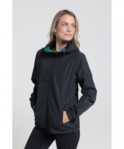 Time Trial Womens Running Jacket Black $17.60 Active