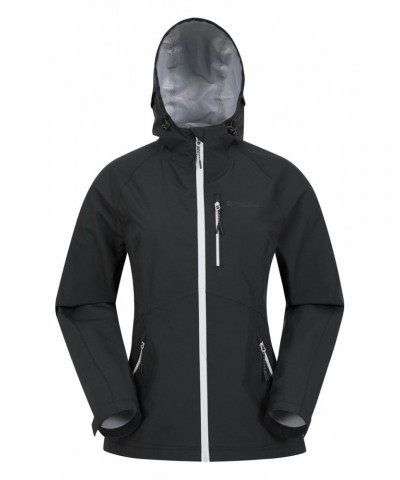 2.5 Layer Lightweight Womens Waterproof Jacket Jet Black $34.40 Jackets