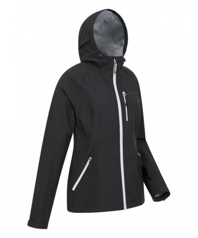 2.5 Layer Lightweight Womens Waterproof Jacket Jet Black $34.40 Jackets