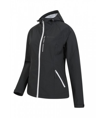 2.5 Layer Lightweight Womens Waterproof Jacket Jet Black $34.40 Jackets